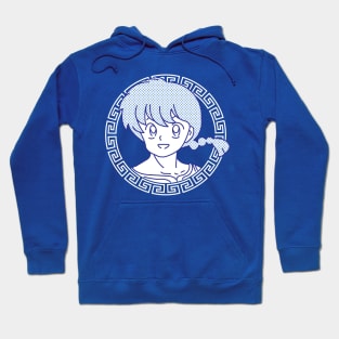 Ranma Saotome White Circle Hoodie